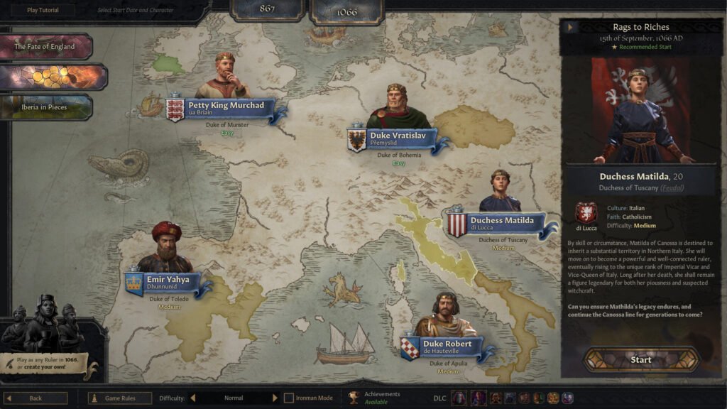 Crusader Kings 3 Starting Date