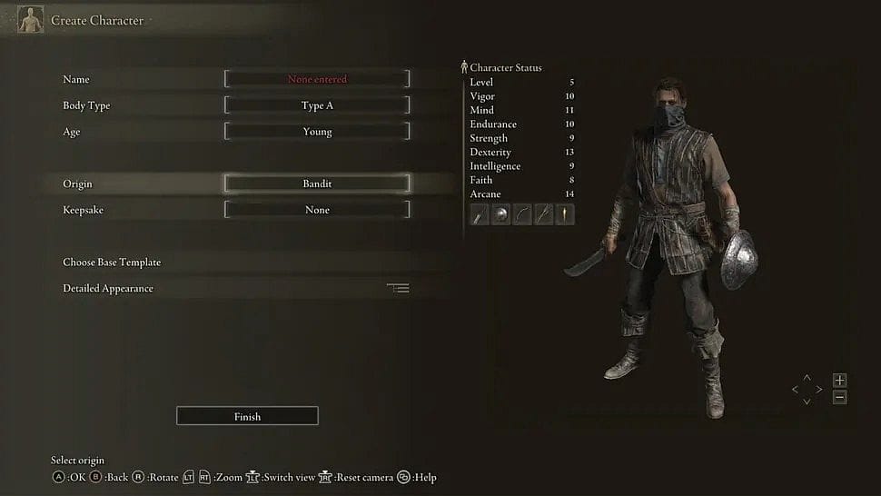 Elden Ring Classes Guide Bandit Gamersuniverse