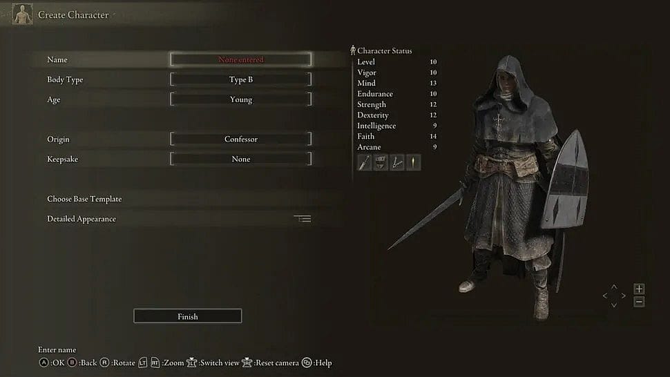 Elden Ring Classes Guide Confessor Gamersuniverse