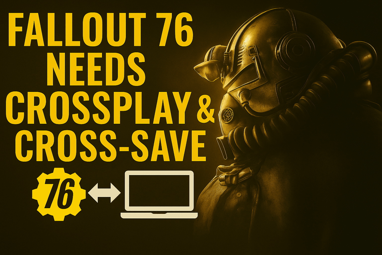 Fallout 76 Crossplay and Cross-Save for Its Biggest Update Ever