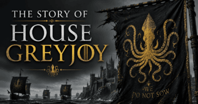The Unyielding Kraken: A Deep Dive into House Greyjoy – History, Family, and Vassals