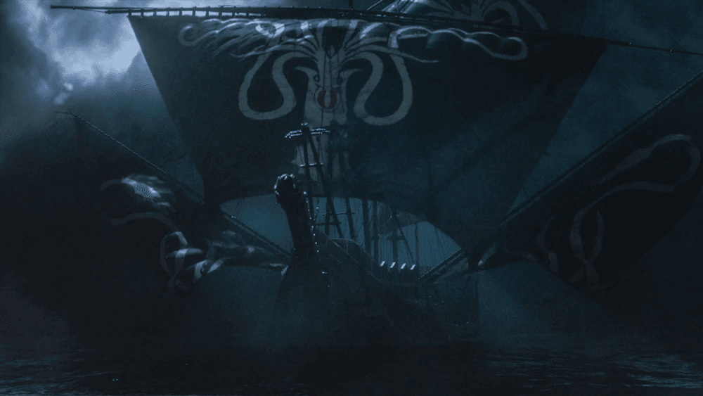 The Lore of House Greyjoy
Silence emerges from a storm cloud to attack the Targaryen fleet.