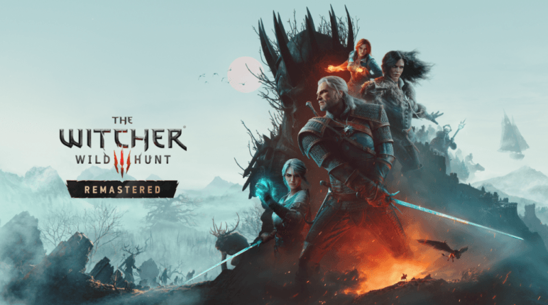 Official key art for The Witcher 3: Wild Hunt Remastered and Songs of the Past, revealed at Gamescom Opening Night Live 2026