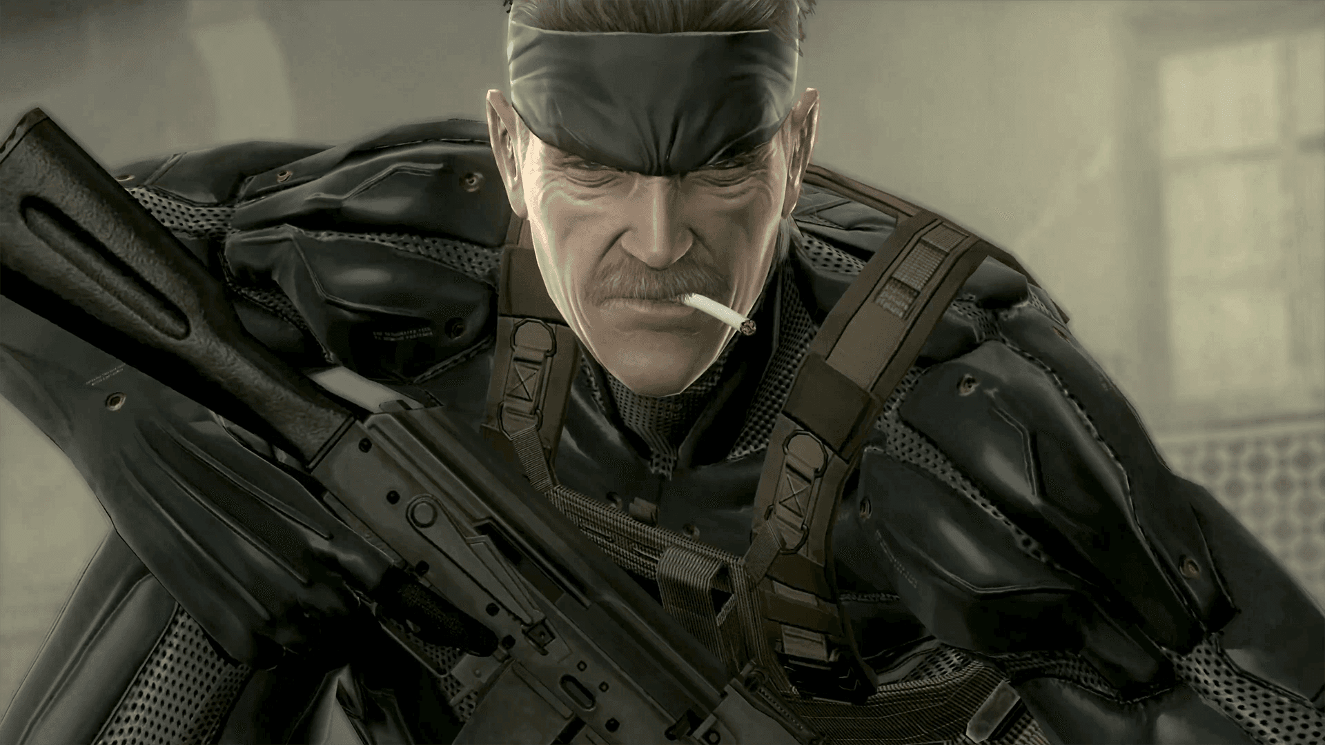 Official announcement artwork for Metal Gear Solid Master Collection Vol. 2