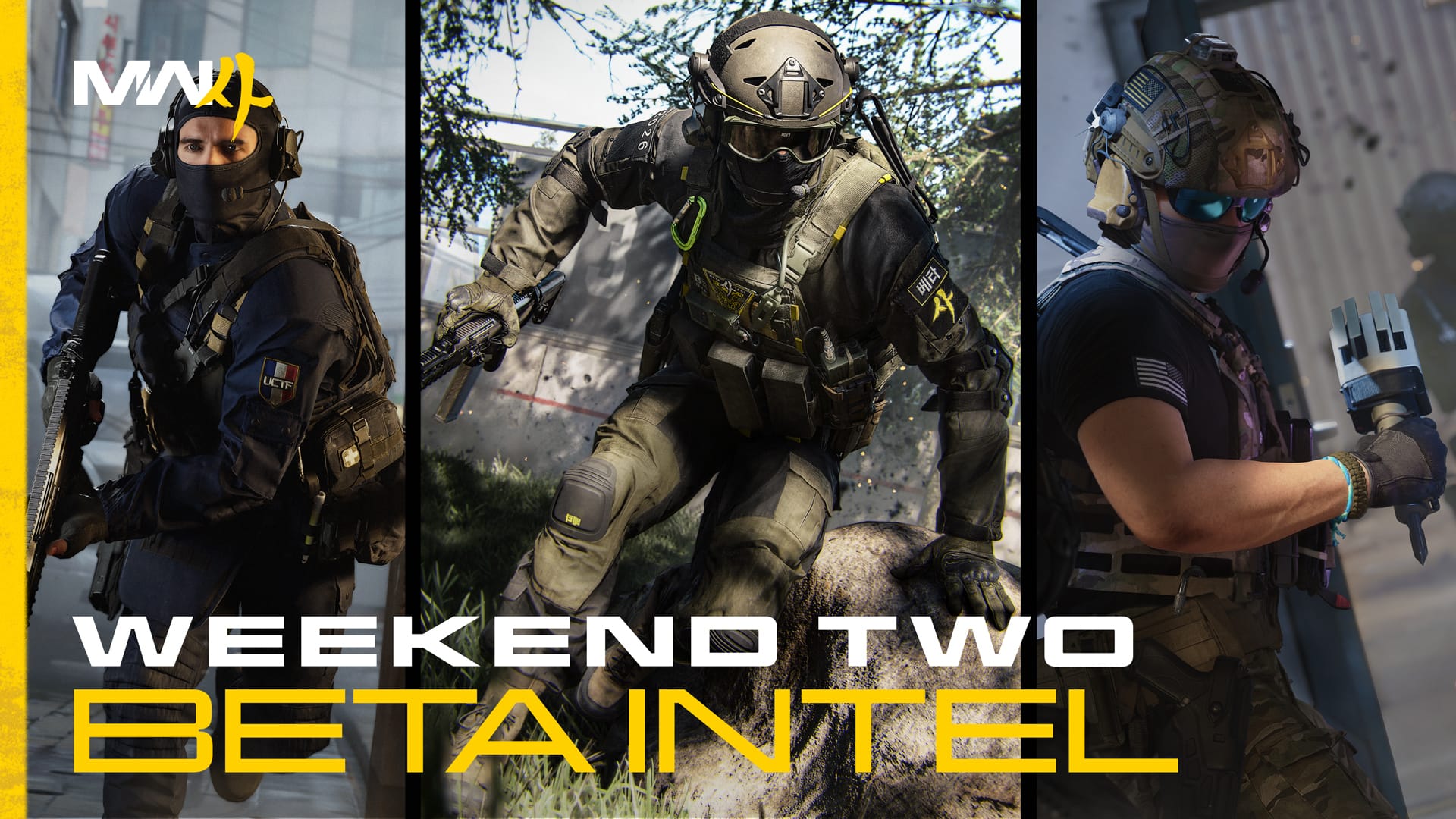 Official Call of Duty artwork promoting the Modern Warfare 4 Beta Weekend Two