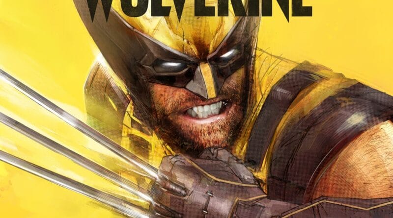 Marvel's Wolverine key art showing Logan with his adamantium claws extended