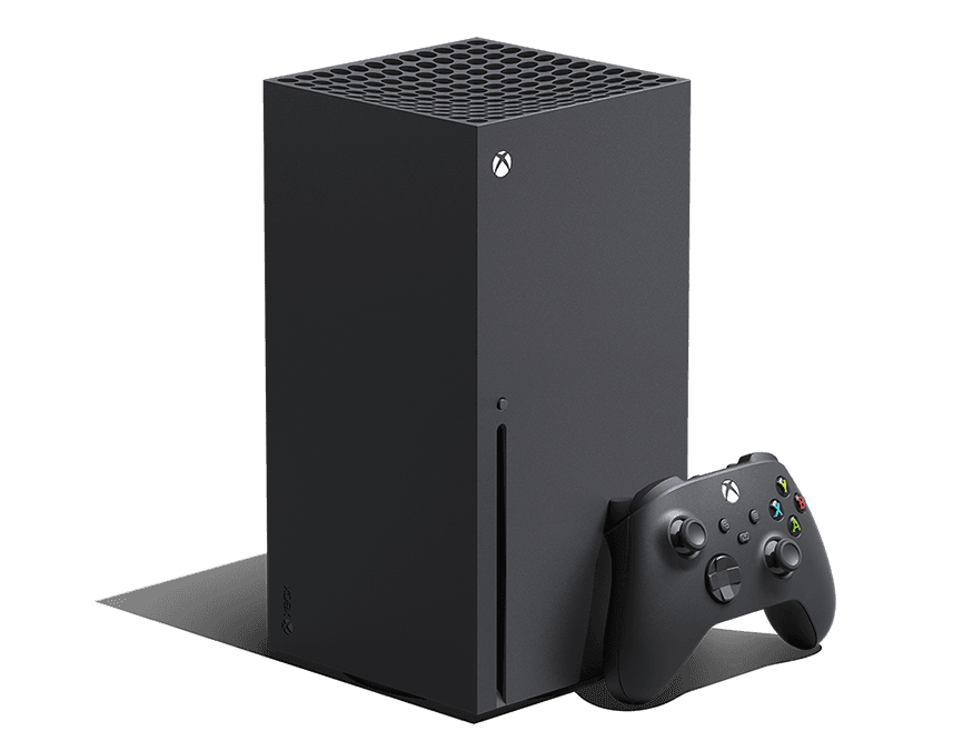 Xbox Series X console with Xbox Wireless Controller