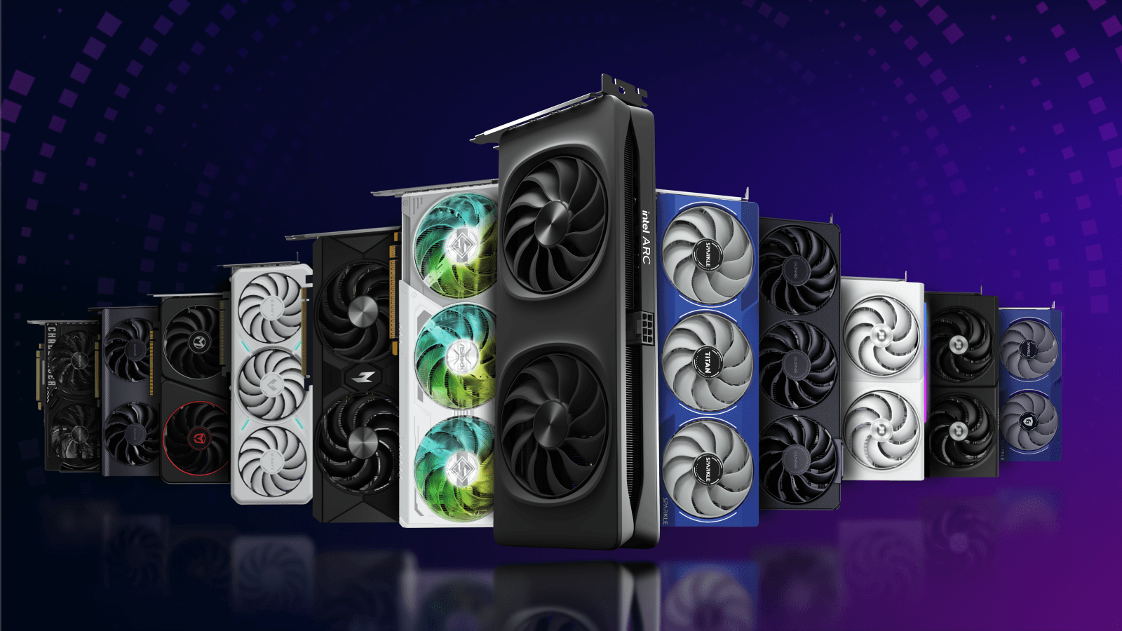 Intel Arc B-Series graphics card