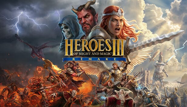 Official capsule artwork for Heroes of Might and Magic III Remake, announced by Ubisoft at Gamescom Opening Night Live 2026