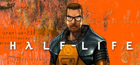 Official Steam store header artwork for Valve's 1998 debut game Half-Life