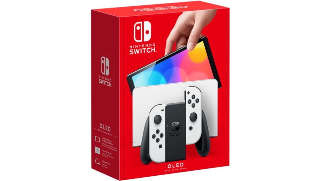 Box art for the Nintendo Switch OLED Model console