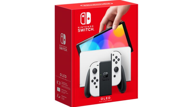 Box art for the Nintendo Switch OLED Model console