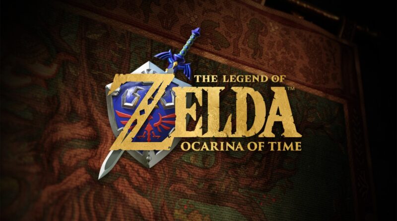 Official key art for The Legend of Zelda: Ocarina of Time remake on Nintendo Switch 2