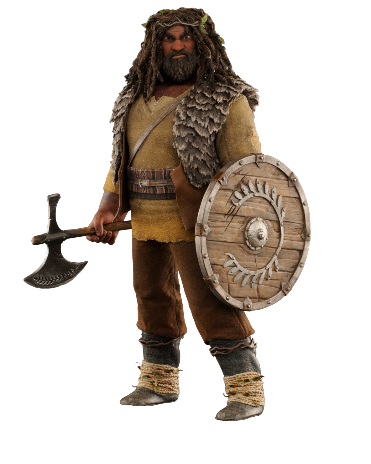 Official character art for Brendan, the Bandit King, in LAIKA's Wildwood