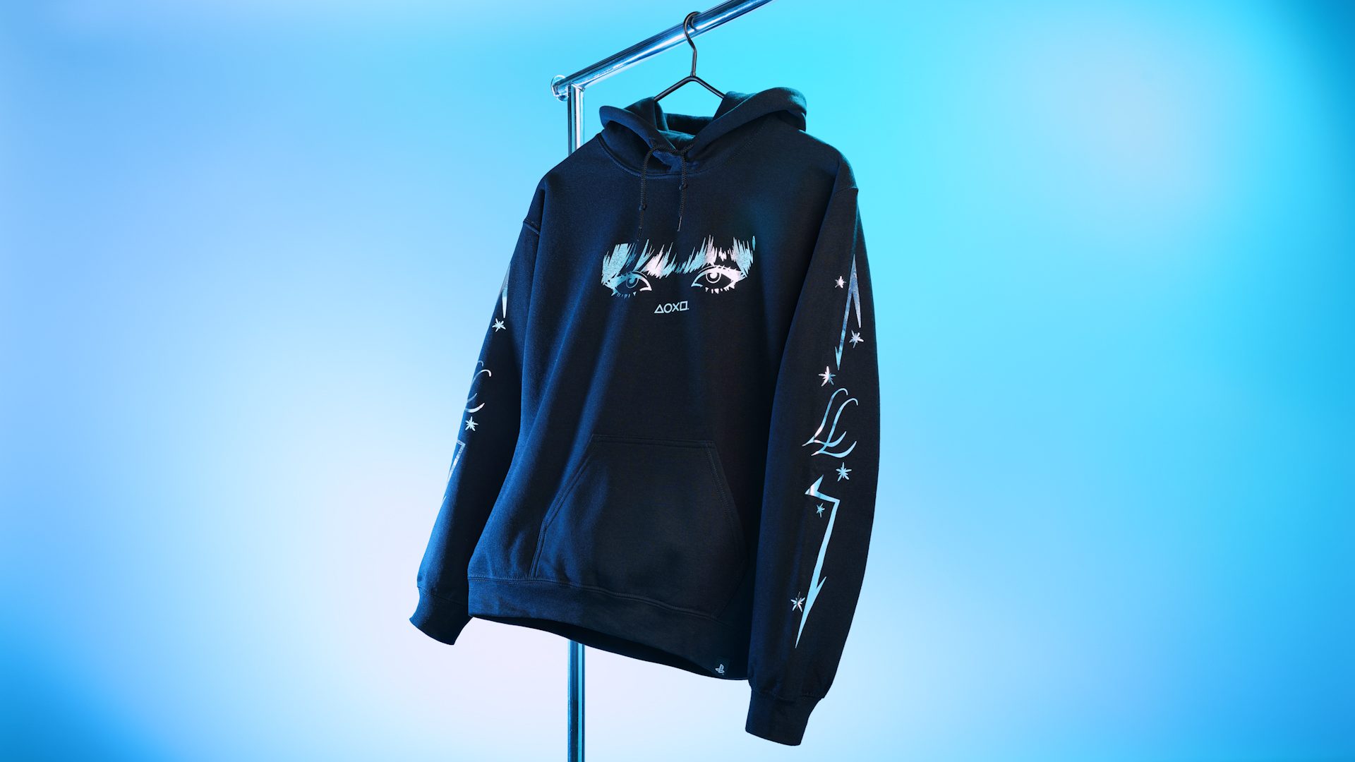 Lisa x PlayStation branded apparel and accessories from the merchandise collection