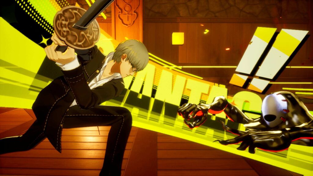 Persona 4 Revival combat gameplay screenshot