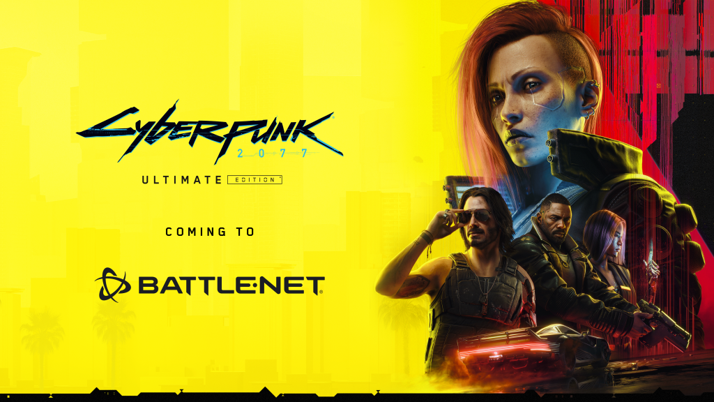 Cyberpunk 2077 launching on Battle.net