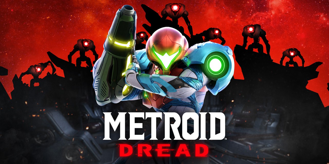 Metroid Dread key art, Nintendo's 2021 return to the mainline 2D series