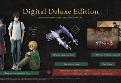 Attack on Titan 3 key art for Koei Tecmo's Tokyo Game Show 2026 lineup