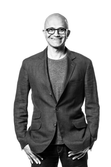 Official portrait of Microsoft CEO Satya Nadella