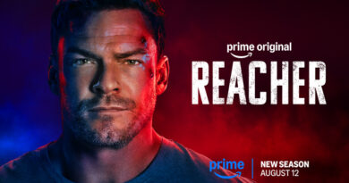 Alan Ritchson as Jack Reacher in official Season 4 key art for Prime Video's Reacher