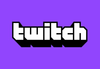 Twitch logo on purple background