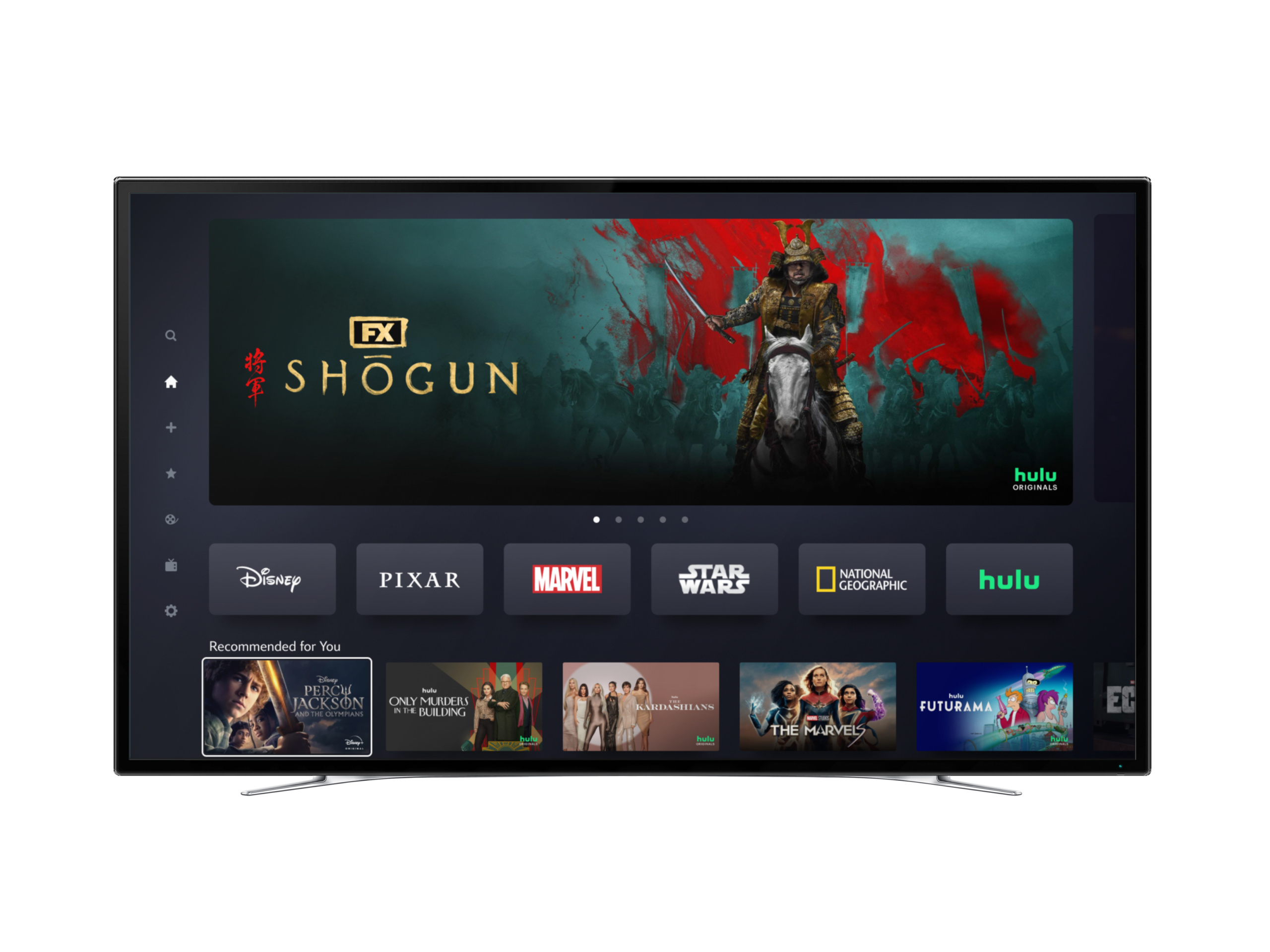 Official Disney promotional artwork for the combined Disney+ and Hulu bundle