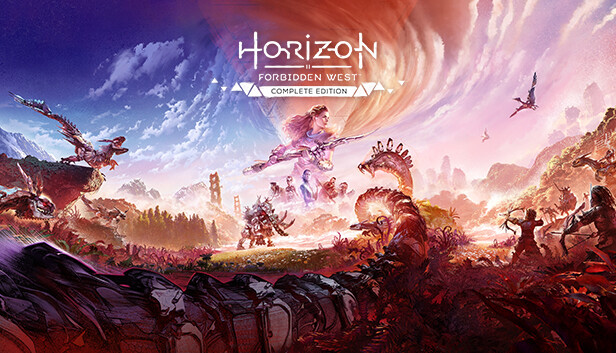 Horizon Forbidden West Complete Edition key art with Aloy