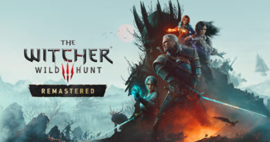 The Witcher 3: Wild Hunt Remastered key art showing Geralt of Rivia