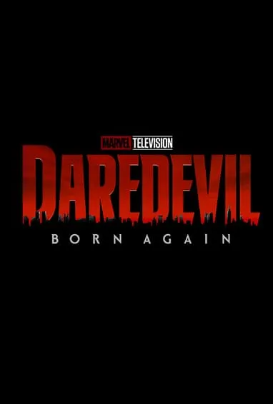 Official key art logo for Daredevil: Born Again Season 3