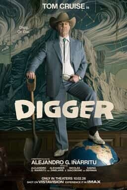 Official key art for the film Digger starring Tom Cruise