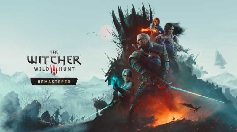 The Witcher 3: Wild Hunt Remastered official key art from CD PROJEKT RED