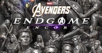 Official poster for the 2026 theatrical re-release of Avengers: Endgame, subtitled Encore