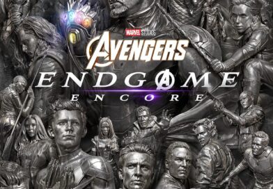 Official poster for the 2026 theatrical re-release of Avengers: Endgame, subtitled Encore