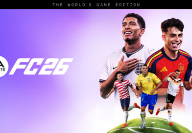 Official key art for EA Sports FC 26 featuring international stars, representing EA's global game portfolio