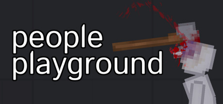 Ragdoll characters in a chaotic lab scene from the physics sandbox game People Playground