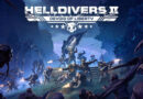 Helldivers 2 key art showing armored Helldivers soldiers