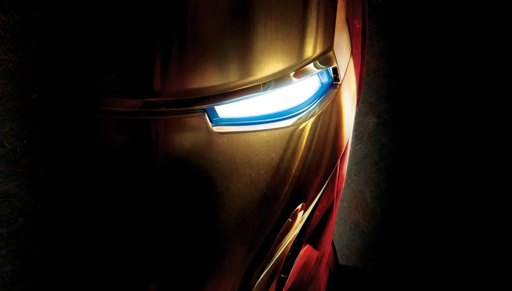 Iron Man official Marvel Studios poster art, the film that started the MCU