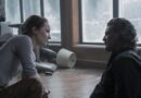 Official HBO photo of Kaitlyn Dever as Abby and Pedro Pascal as Joel in The Last of Us