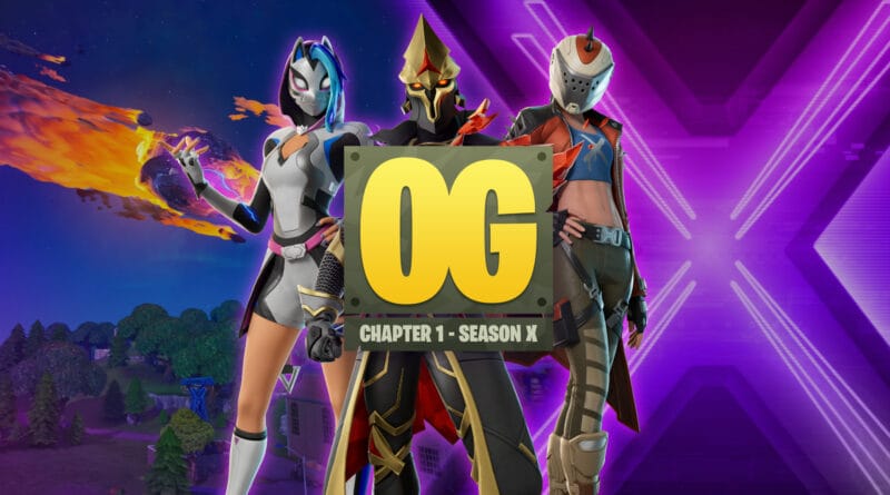 Fortnite OG Season X key art