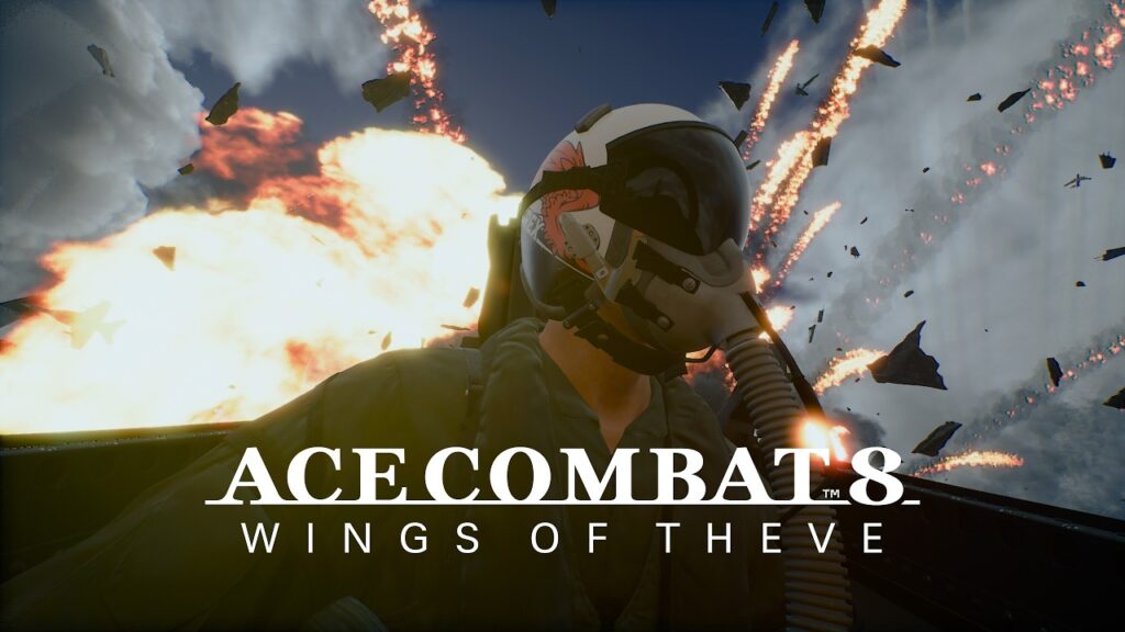 Official release date trailer key art for Ace Combat 8: Wings of Theve