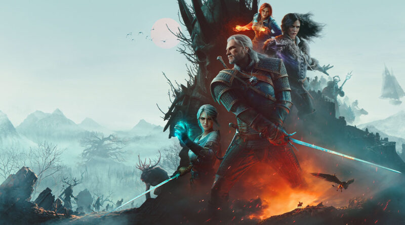 Official key art for The Witcher 3: Wild Hunt Remastered