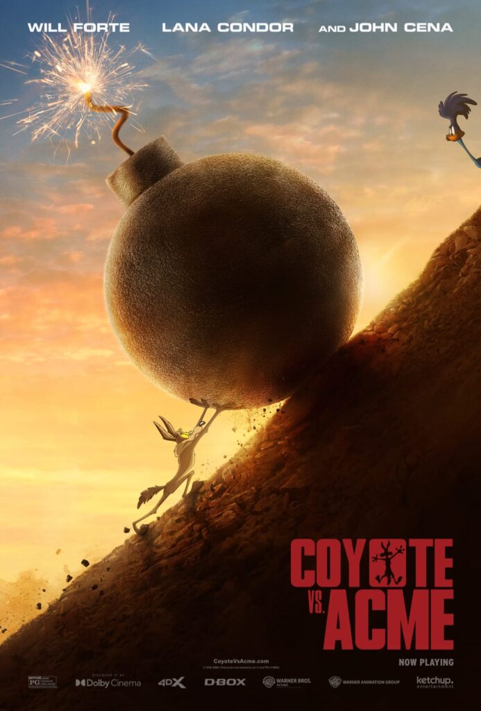 Official theatrical poster for Coyote vs. Acme