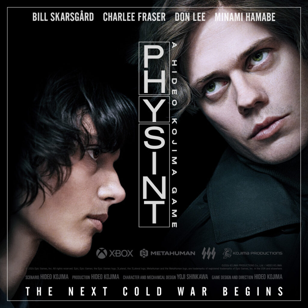 Official Physint poster featuring Bill Skarsgard