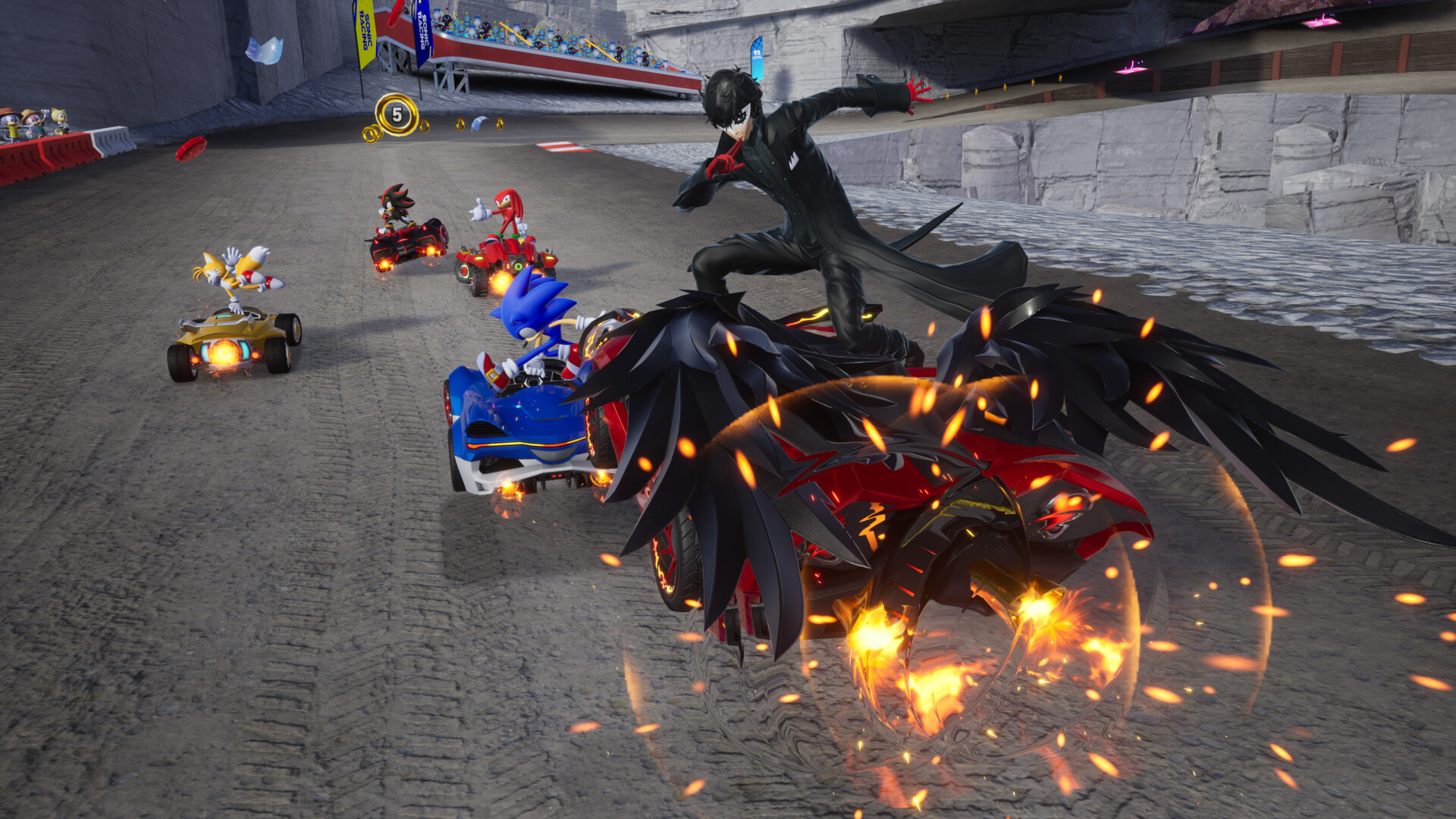 Official gameplay screenshot from Sonic Racing: CrossWorlds