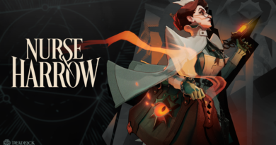 Nurse Harrow, the newest hero in Deadlock, in Valve's official release artwork
