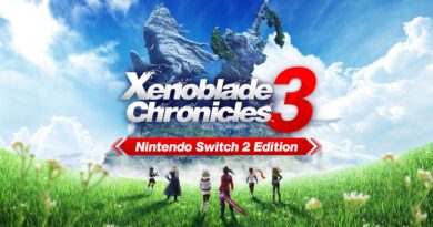 Xenoblade Chronicles 3 Nintendo Switch 2 Edition key art with the party on a grassy hill