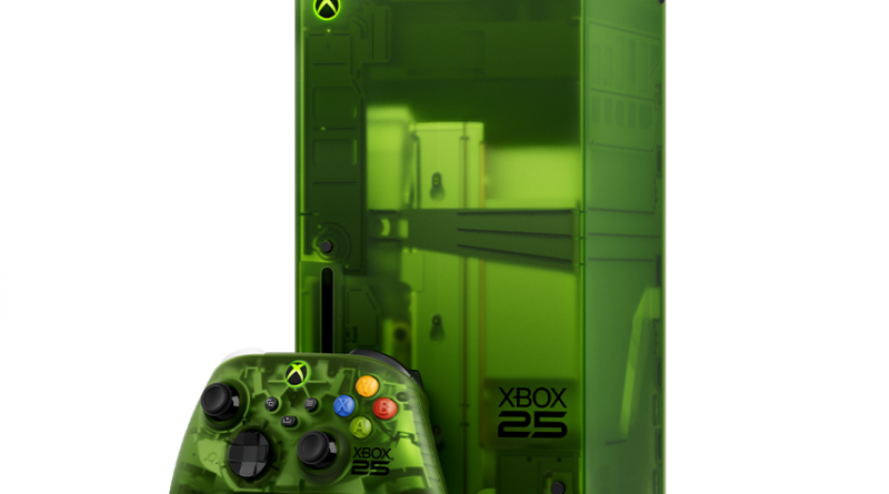 The Xbox Series X25 Limited Edition console with its matching wireless controller