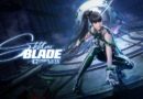 Key art for Stellar Blade Complete Edition showing EVE crouching in a futuristic facility