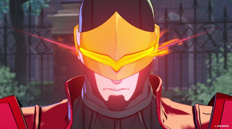 Phoenix Cyclops official reveal art for Marvel Tokon: Fighting Souls